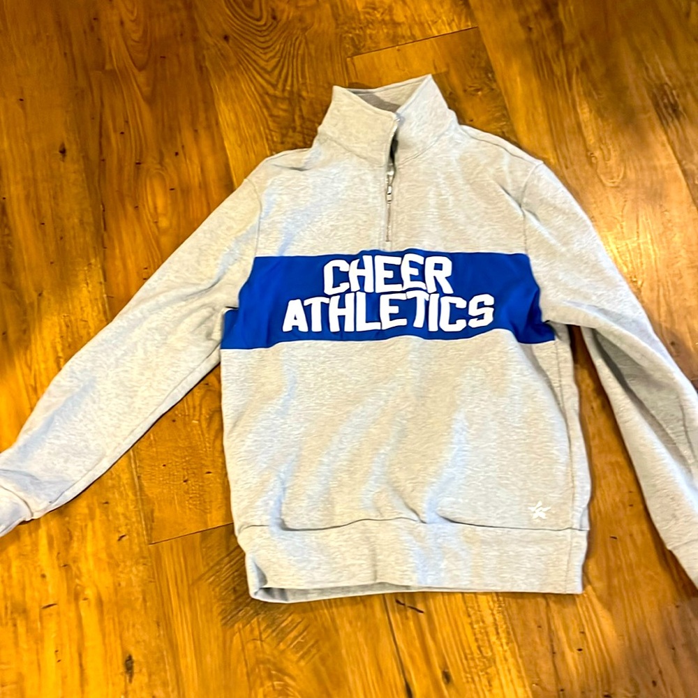 Rebel brand cheer athletics sweatshirt size YL.